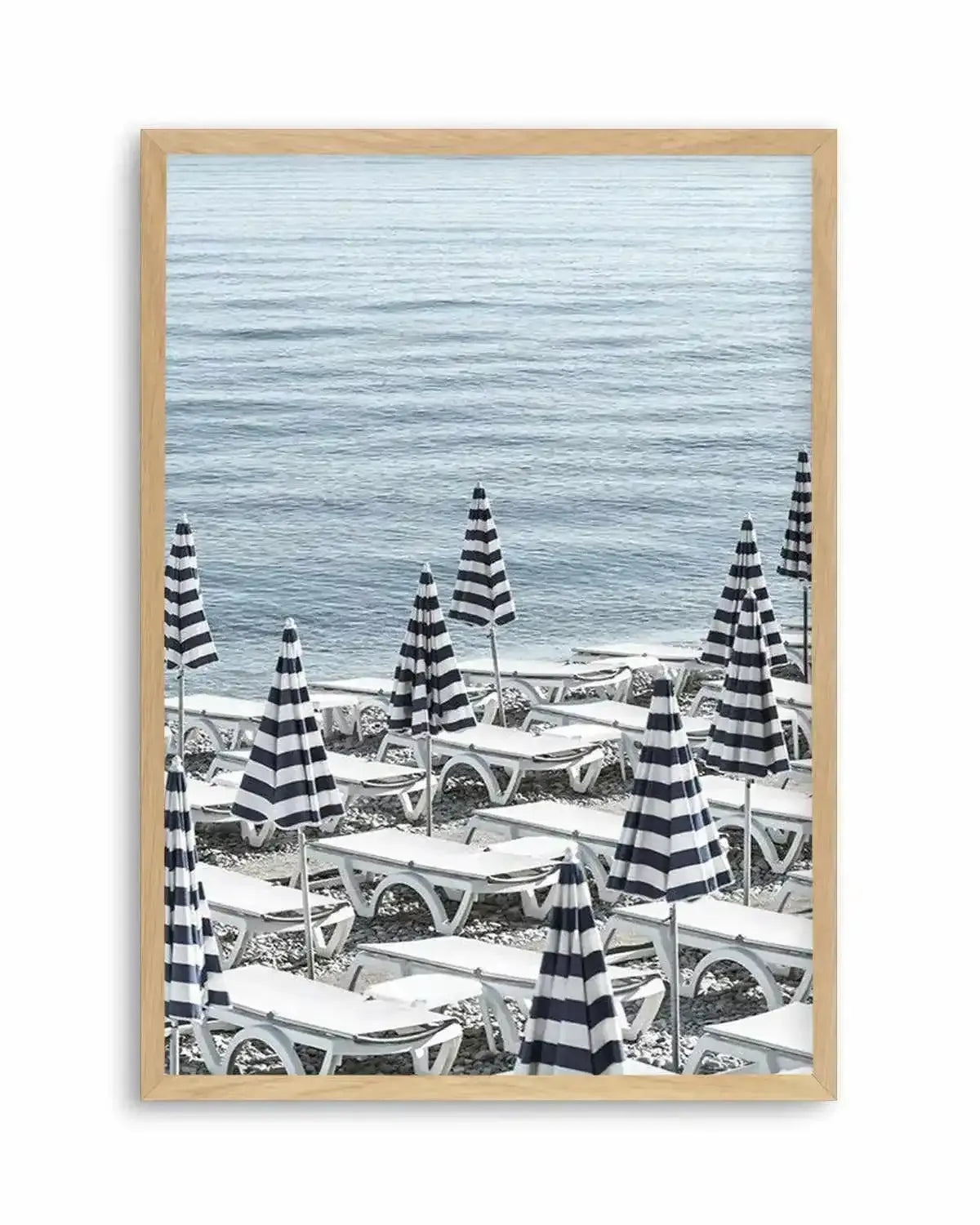 Riviera Parasols III Art Print from Olive et Oriel where you can shop wallpaper and artworks online