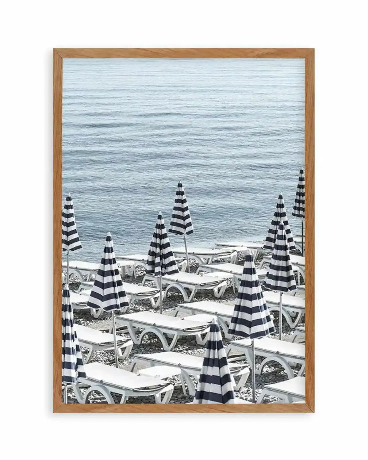 Riviera Parasols III Art Print from Olive et Oriel where you can shop wallpaper and artworks online