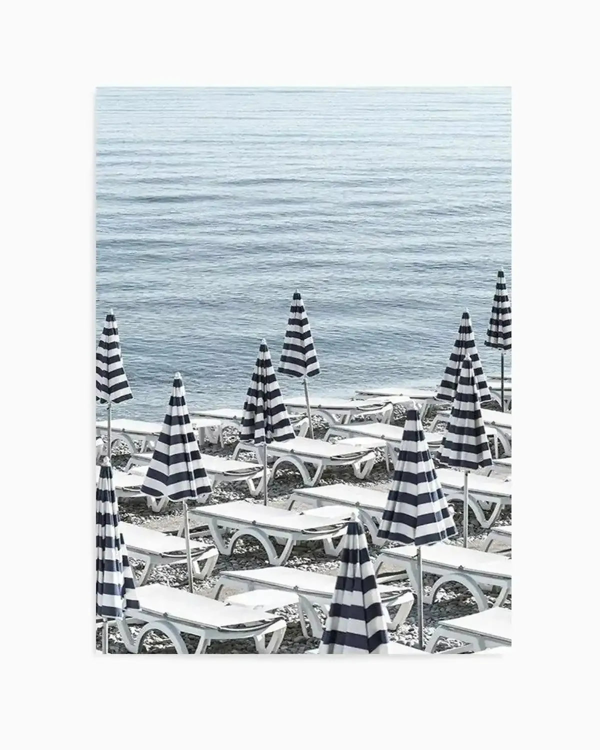 Riviera Parasols III Art Print from Olive et Oriel where you can shop wallpaper and artworks online
