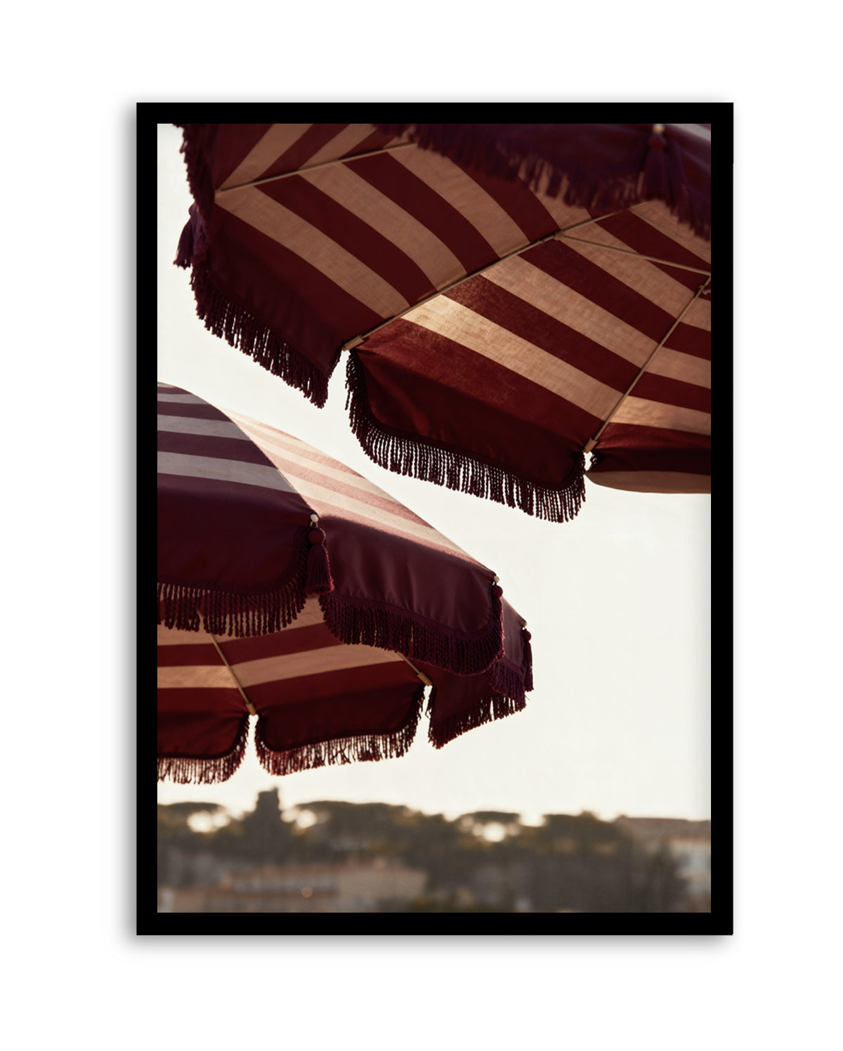 Riviera Sunsets I | Art Print from Olive et Oriel where you can shop wallpaper and artworks online