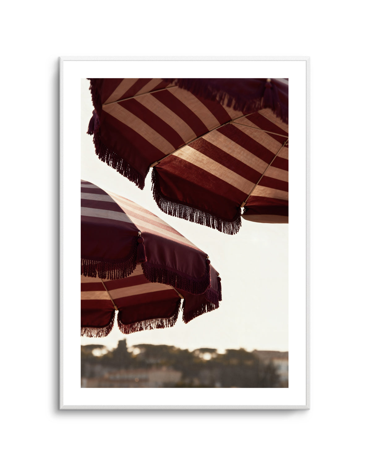 Riviera Sunsets I | Art Print from Olive et Oriel where you can shop wallpaper and artworks online