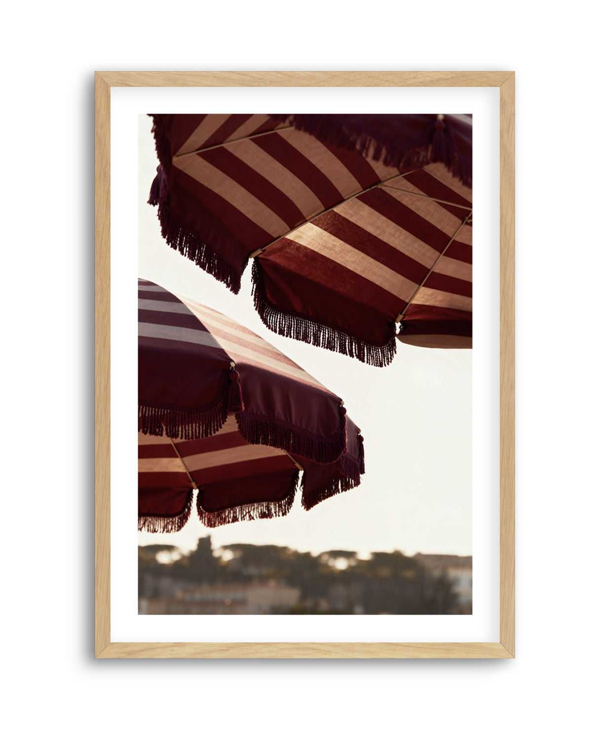Riviera Sunsets I | Art Print from Olive et Oriel where you can shop wallpaper and artworks online