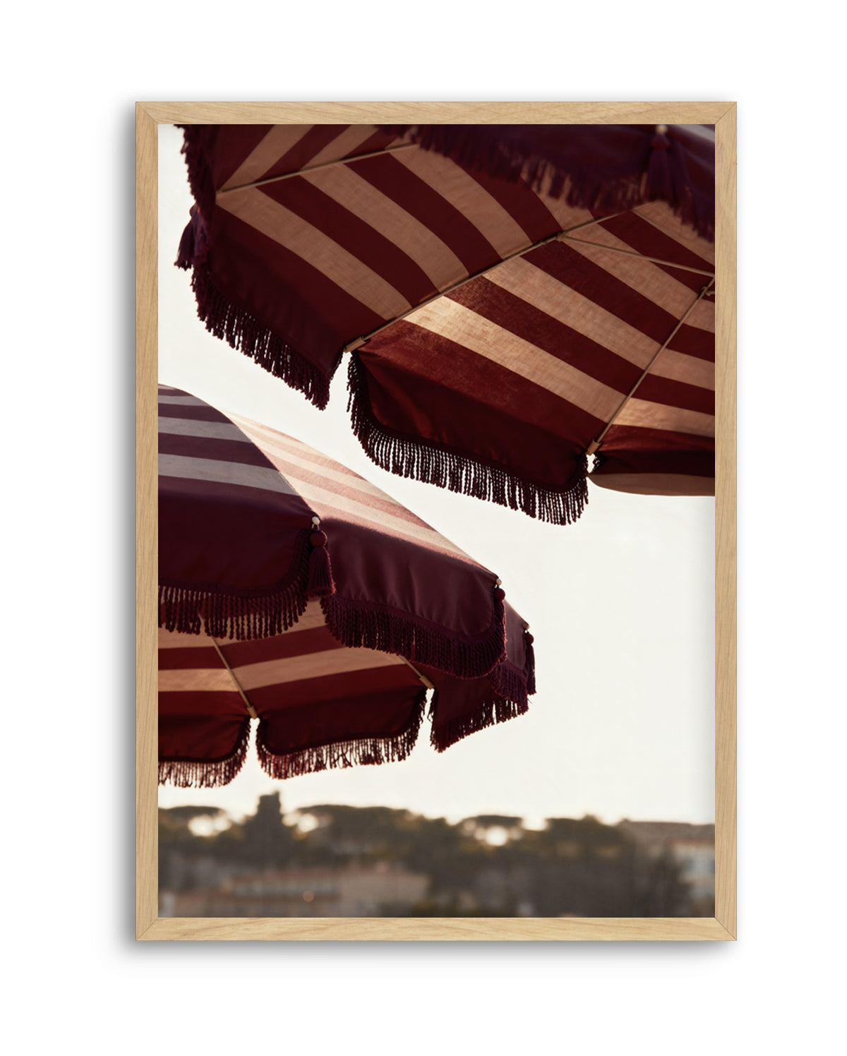Riviera Sunsets I | Art Print from Olive et Oriel where you can shop wallpaper and artworks online