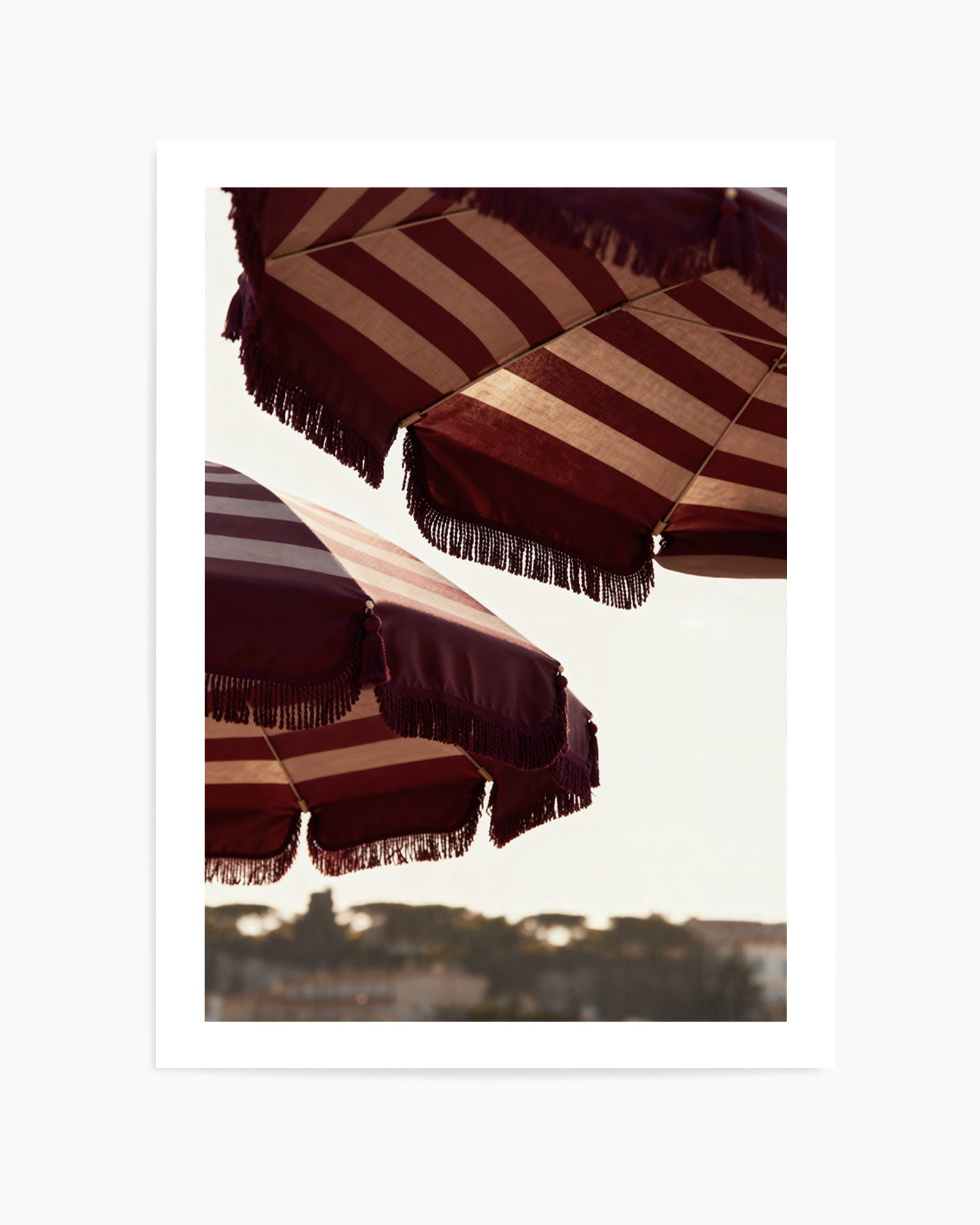 Riviera Sunsets I | Art Print from Olive et Oriel where you can shop wallpaper and artworks online