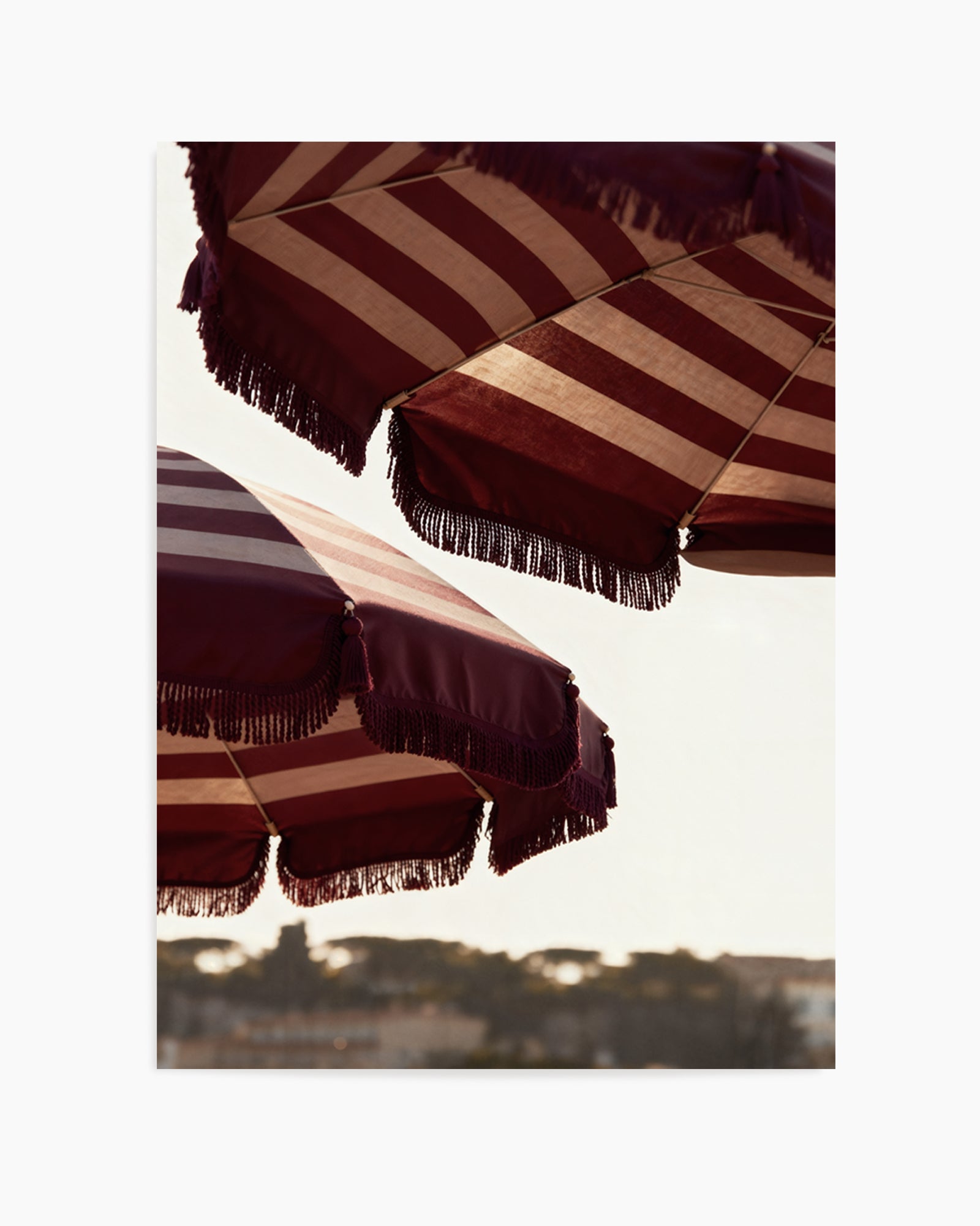 Riviera Sunsets I | Art Print from Olive et Oriel where you can shop wallpaper and artworks online
