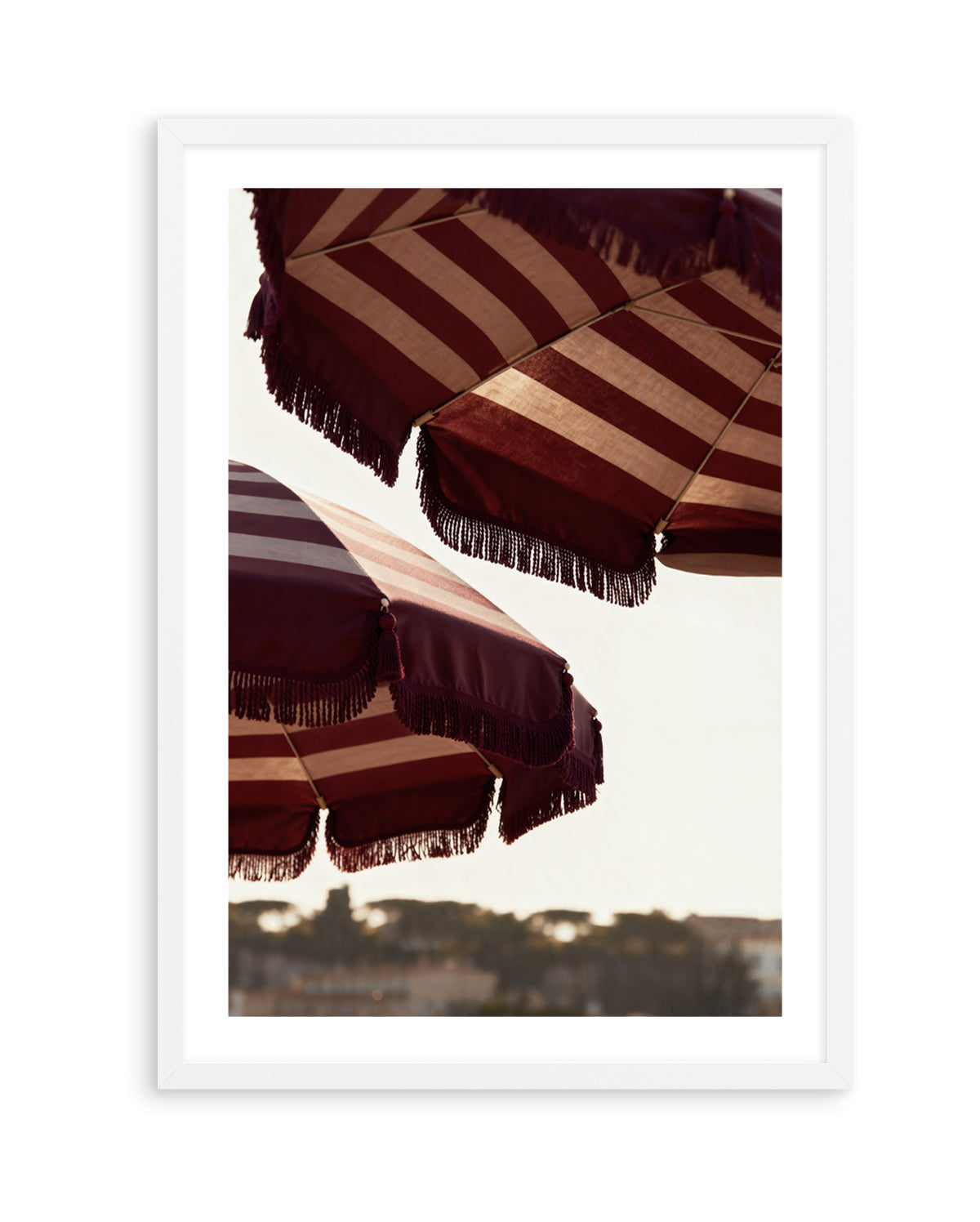 Riviera Sunsets I | Art Print from Olive et Oriel where you can shop wallpaper and artworks online