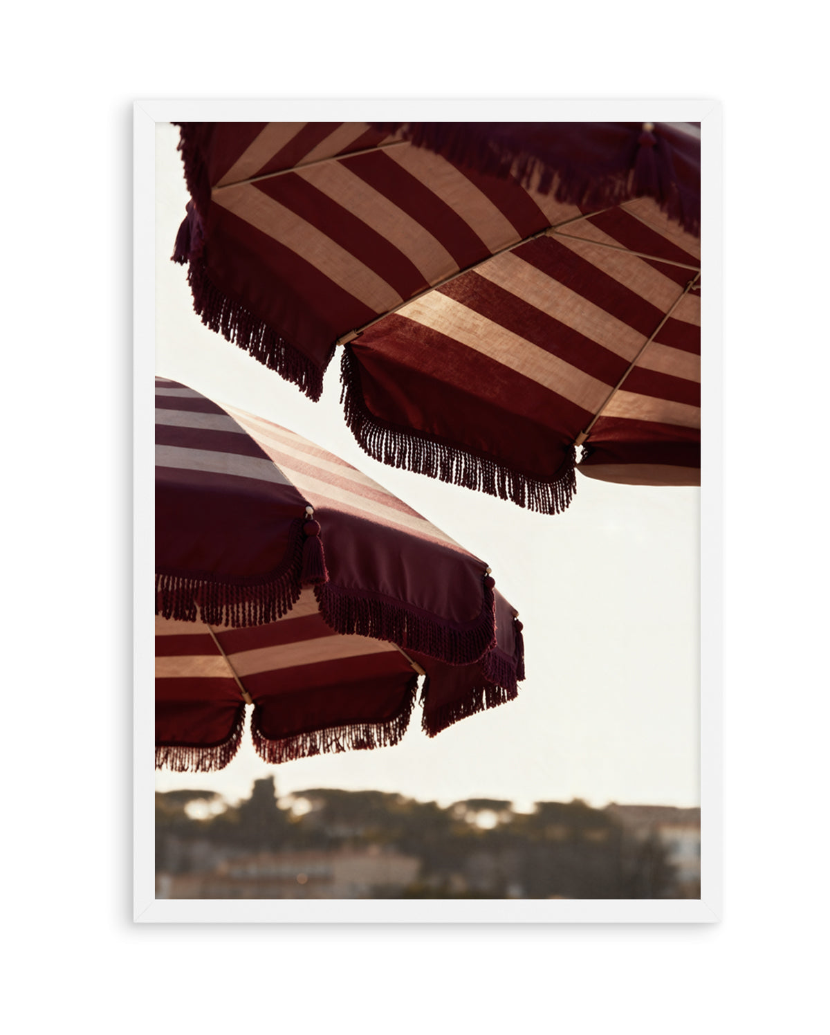 Riviera Sunsets I | Art Print from Olive et Oriel where you can shop wallpaper and artworks online