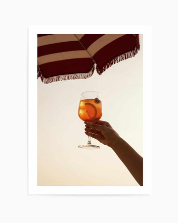 Riviera Sunsets II | Art Print from Olive et Oriel where you can shop wallpaper and artworks online