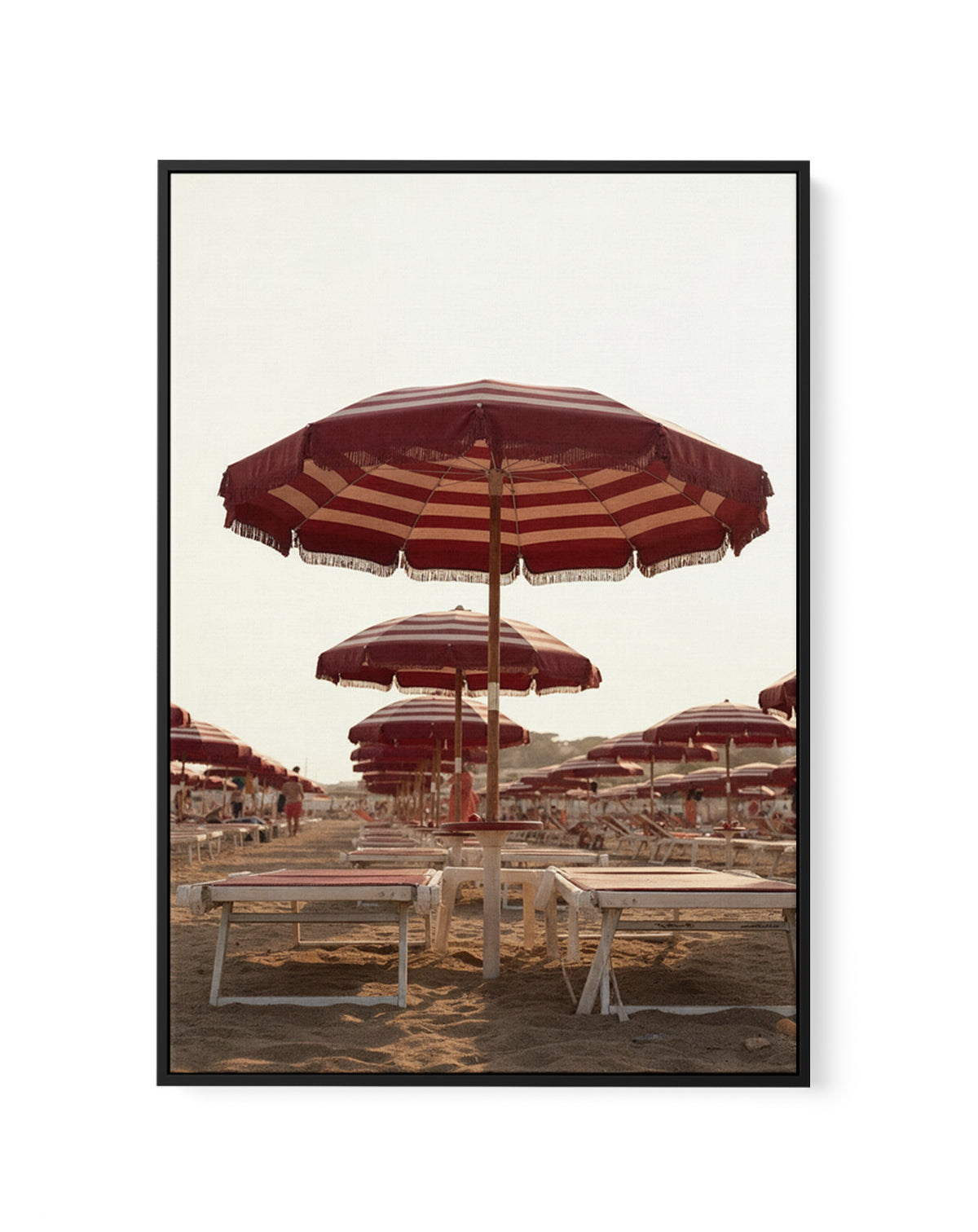 Riviera Sunsets III | Framed Canvas Art Print from Olive et Oriel where you can shop wallpaper and artworks online