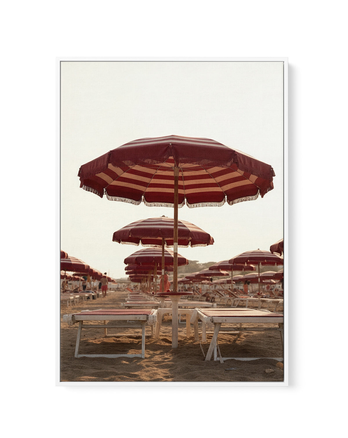 Riviera Sunsets III | Framed Canvas Art Print from Olive et Oriel where you can shop wallpaper and artworks online