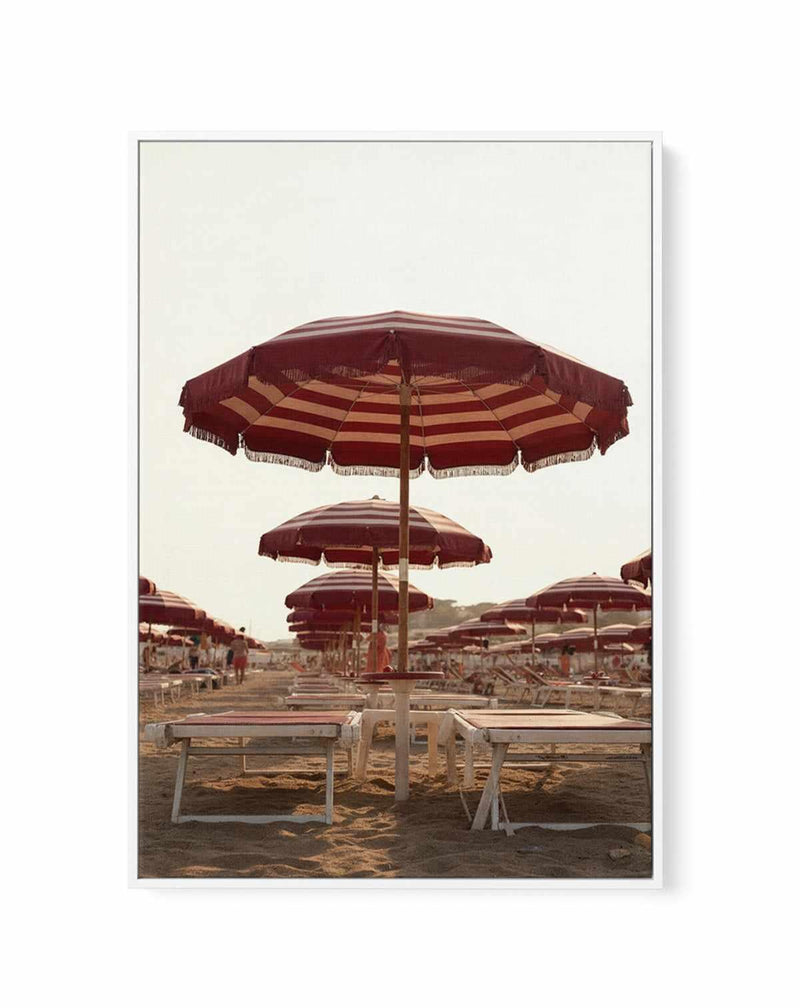 Riviera Sunsets III | Framed Canvas Art Print from Olive et Oriel where you can shop wallpaper and artworks online