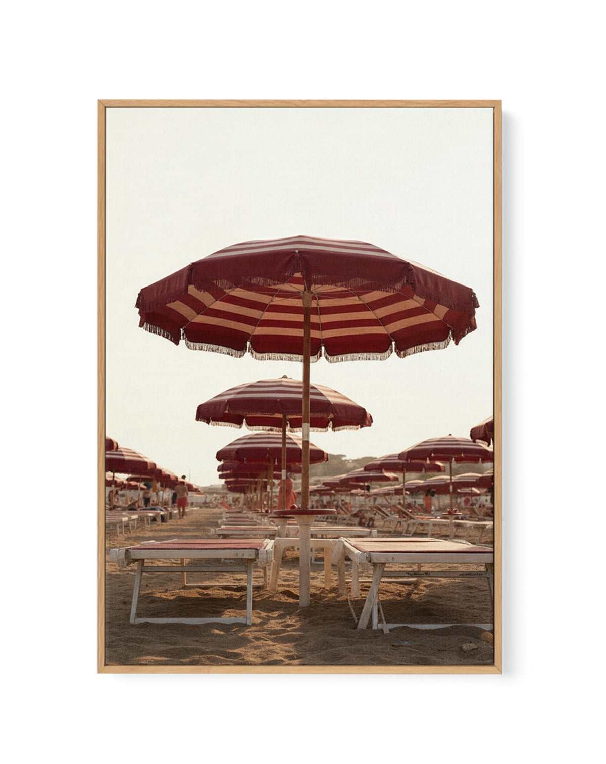 Riviera Sunsets III | Framed Canvas Art Print from Olive et Oriel where you can shop wallpaper and artworks online