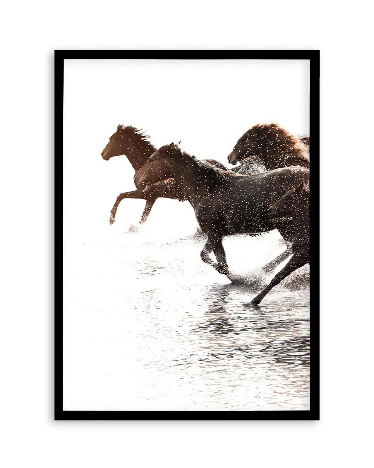 Riviere Stallions | Left from Olive et Oriel where you can shop wallpaper and artworks online