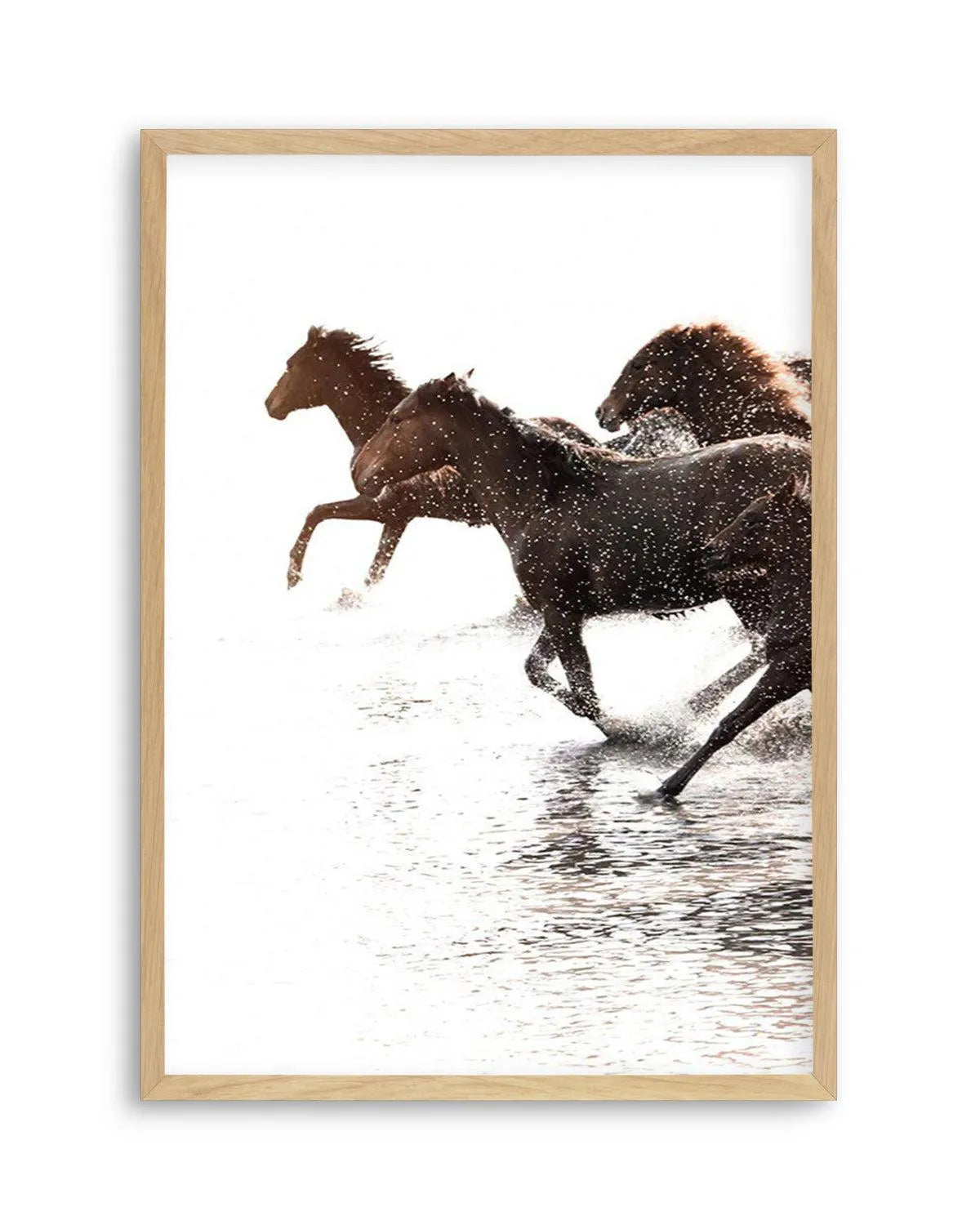 Riviere Stallions | Left from Olive et Oriel where you can shop wallpaper and artworks online
