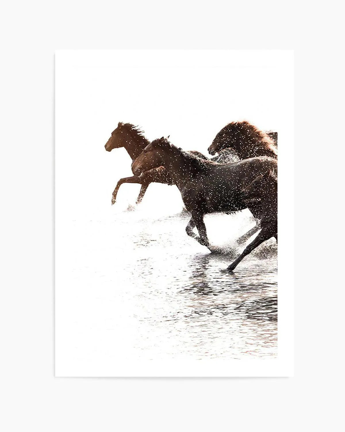 Riviere Stallions | Left from Olive et Oriel where you can shop wallpaper and artworks online