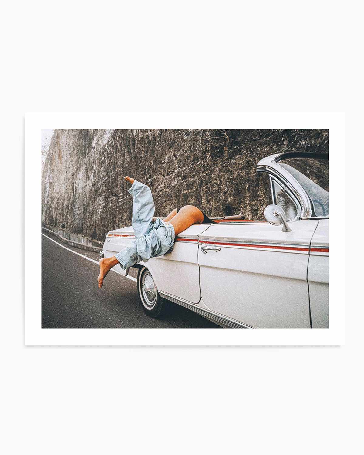 Road Trip by Amy Hallam Art Print