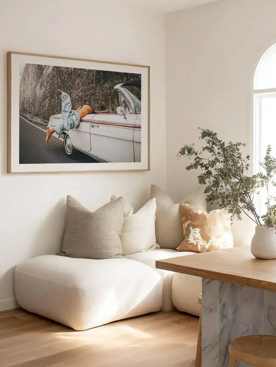 Road Trip by Amy Hallam Art Print from Olive et Oriel where you can shop wallpaper and artworks online