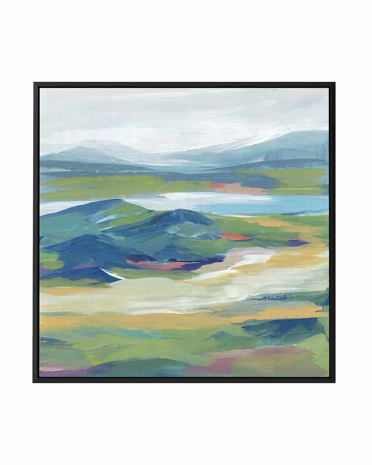 Roaring Prairie | Framed Canvas Art Print from Olive et Oriel where you can shop wallpaper and artworks online