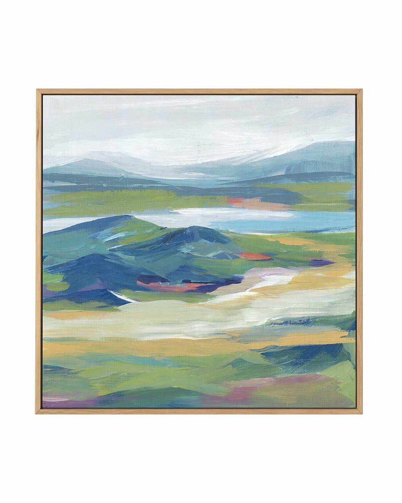Roaring Prairie | Framed Canvas Art Print