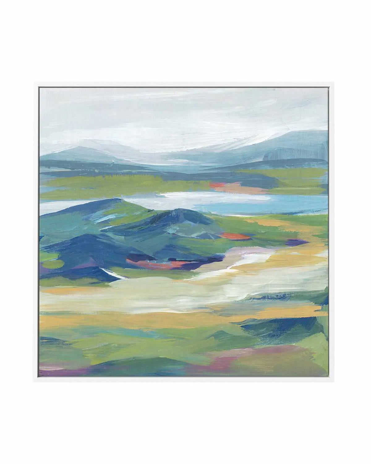 Roaring Prairie | Framed Canvas Art Print from Olive et Oriel where you can shop wallpaper and artworks online