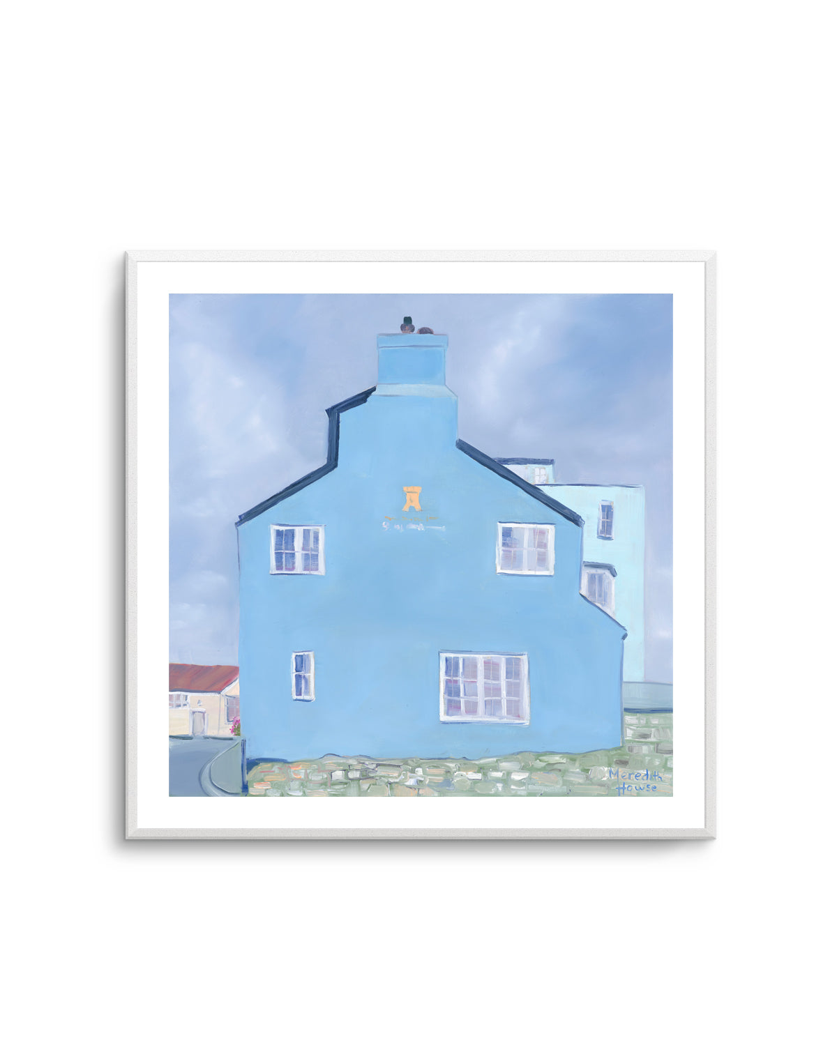 Rock Point Inn Lyme Regis by Meredith Howse | Art Print
