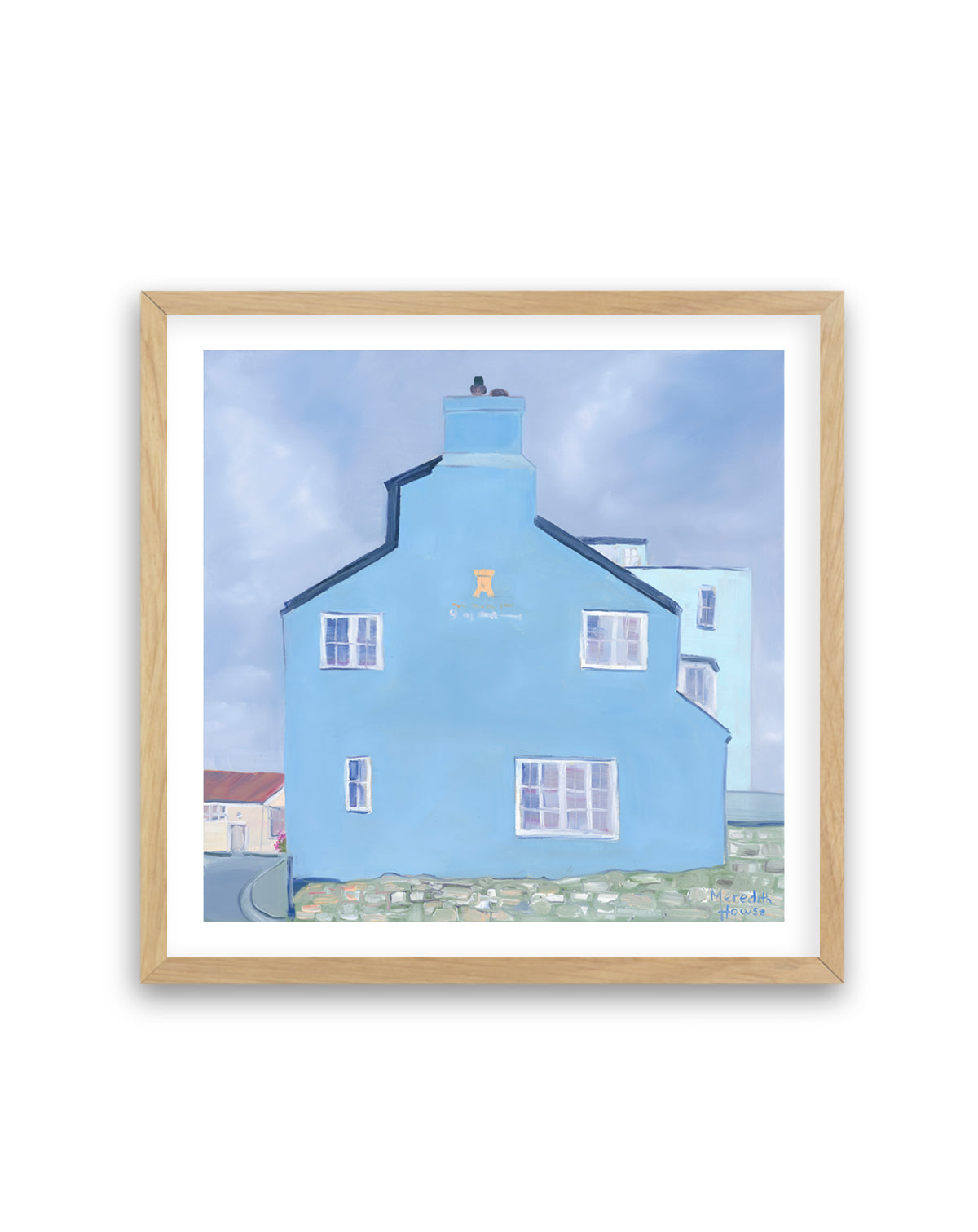 Rock Point Inn Lyme Regis by Meredith Howse | Art Print