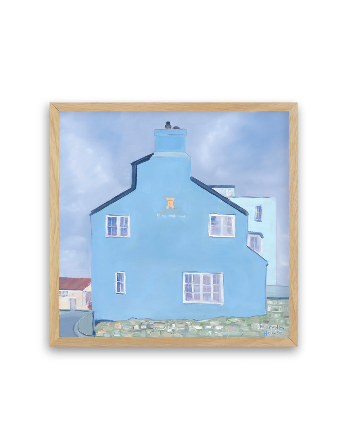 Rock Point Inn Lyme Regis by Meredith Howse | Art Print