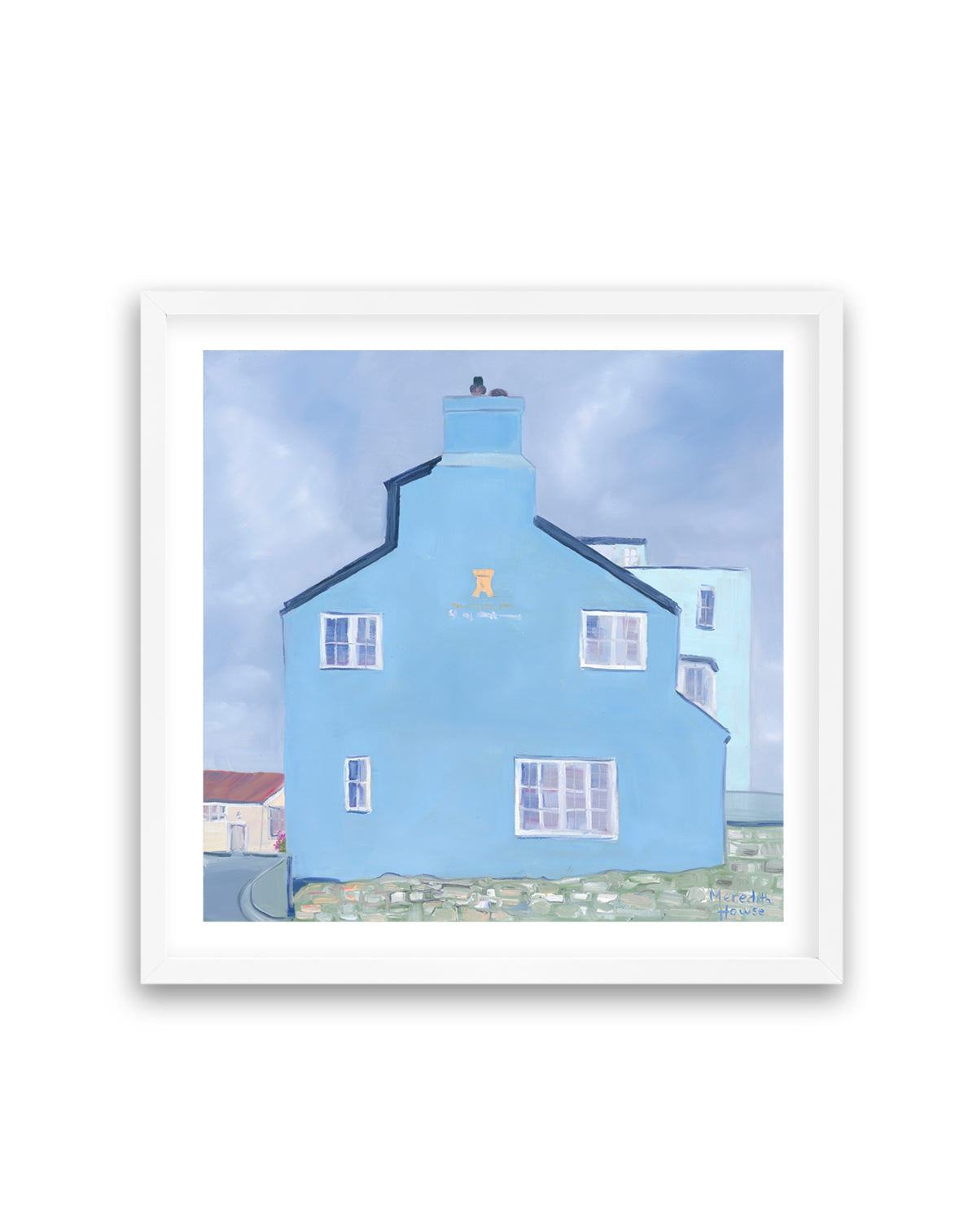 Rock Point Inn Lyme Regis by Meredith Howse | Art Print