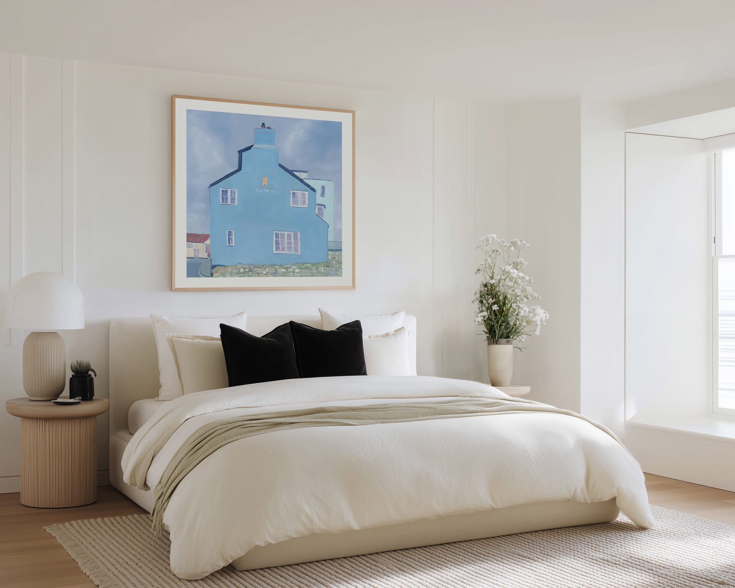 Rock Point Inn Lyme Regis by Meredith Howse | Art Print