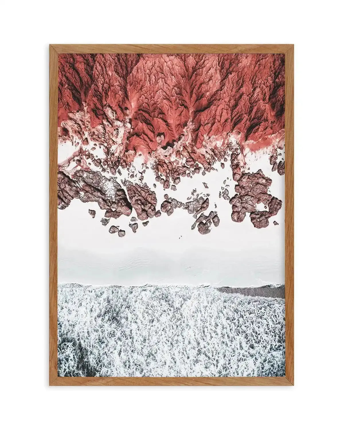 Rocky Coast | WA Art Print-PRINT-Olive et Oriel-Olive et Oriel-50x70 cm | 19.6" x 27.5"-Walnut-With White Border-Buy-Australian-Art-Prints-Online-with-Olive-et-Oriel-Your-Artwork-Specialists-Austrailia-Decorate-With-Coastal-Photo-Wall-Art-Prints-From-Our-Beach-House-Artwork-Collection-Fine-Poster-and-Framed-Artwork