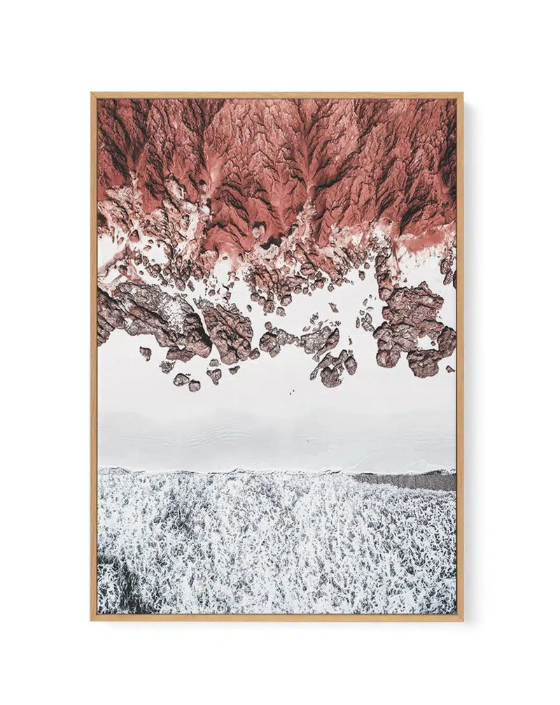 SALE 70x100 Rocky Coast | WA | Oak | Framed Canvas Art