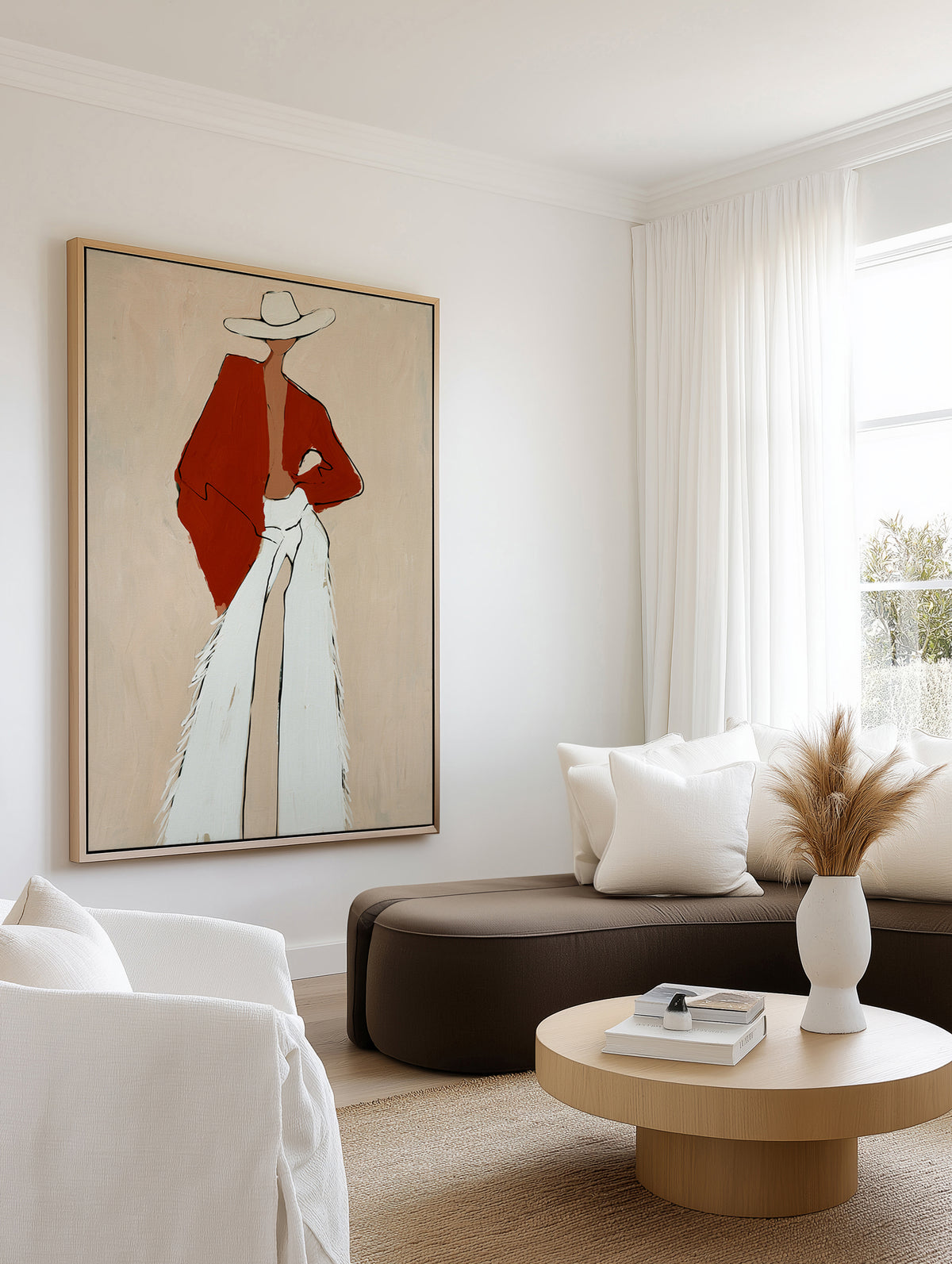 Rodeo Day | Framed Canvas Art Print