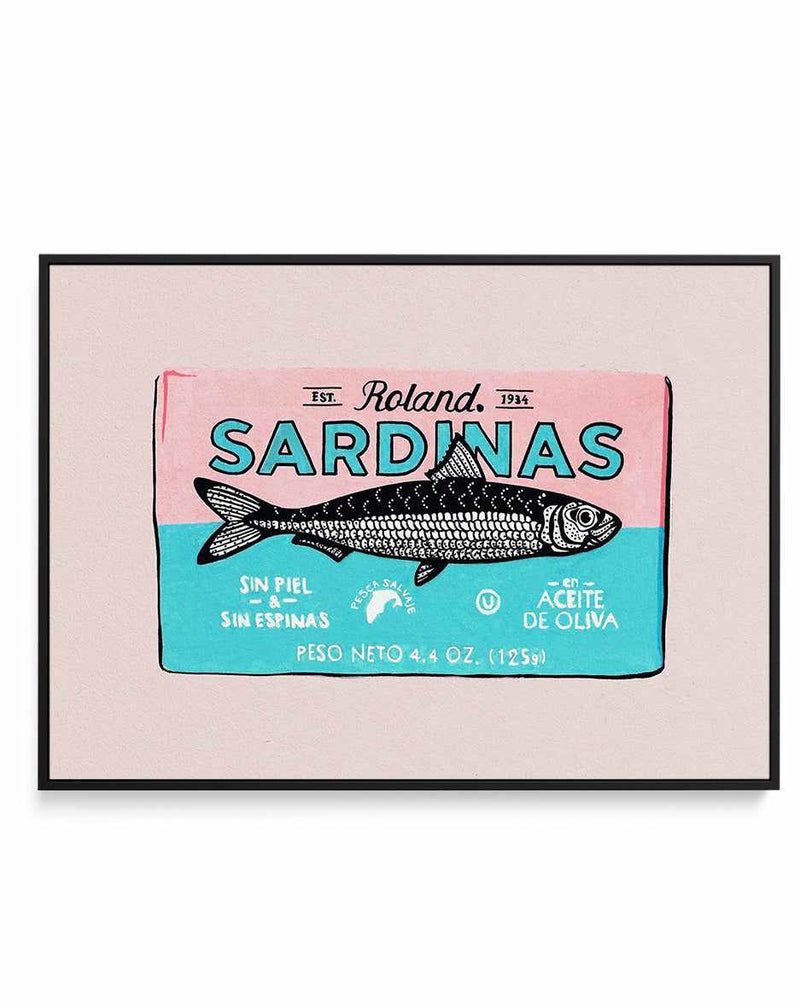 Roland Sardinas By Studio Mandariini | Framed Canvas Art Print