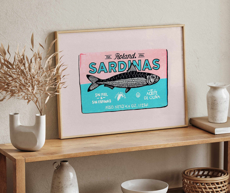 Roland Sardinas By Studio Mandariini | Art Print from Olive et Oriel where you can shop wallpaper and artworks online