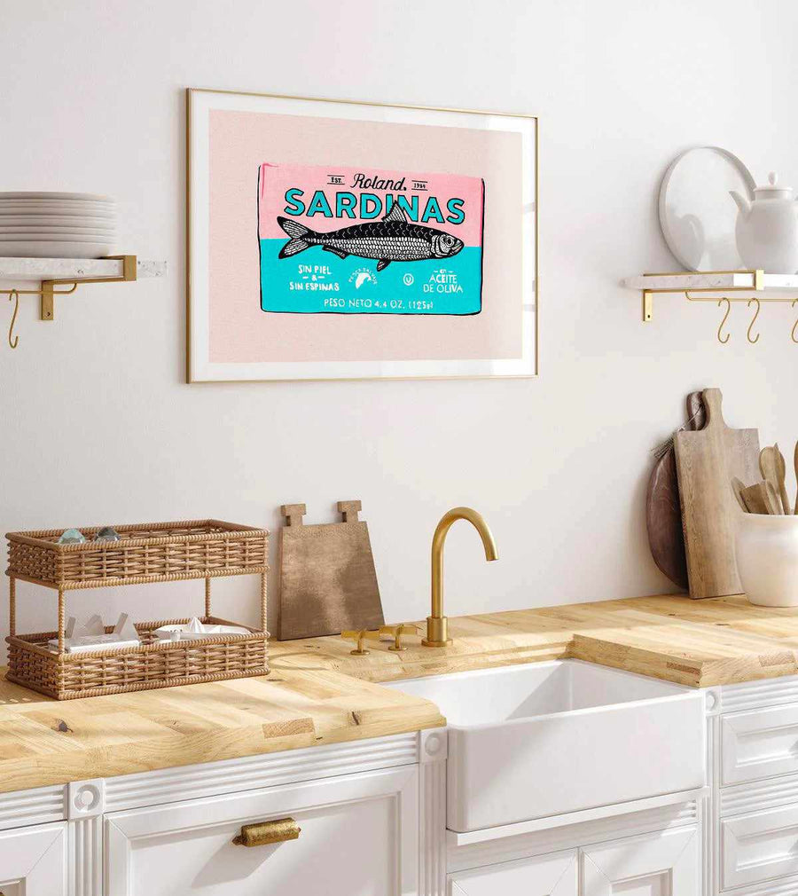 Roland Sardinas By Studio Mandariini | Art Print from Olive et Oriel where you can shop wallpaper and artworks online