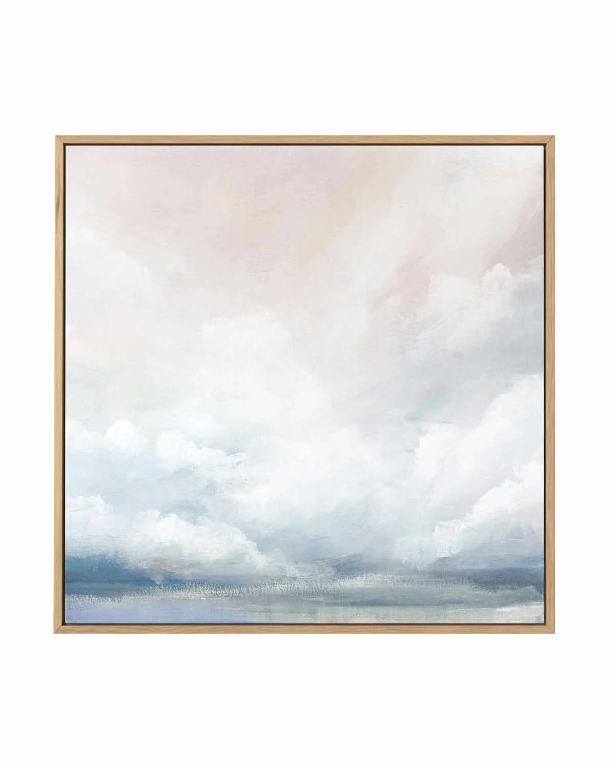 Rolling Clouds | Framed Canvas Art Print from Olive et Oriel where you can shop wallpaper and artworks online