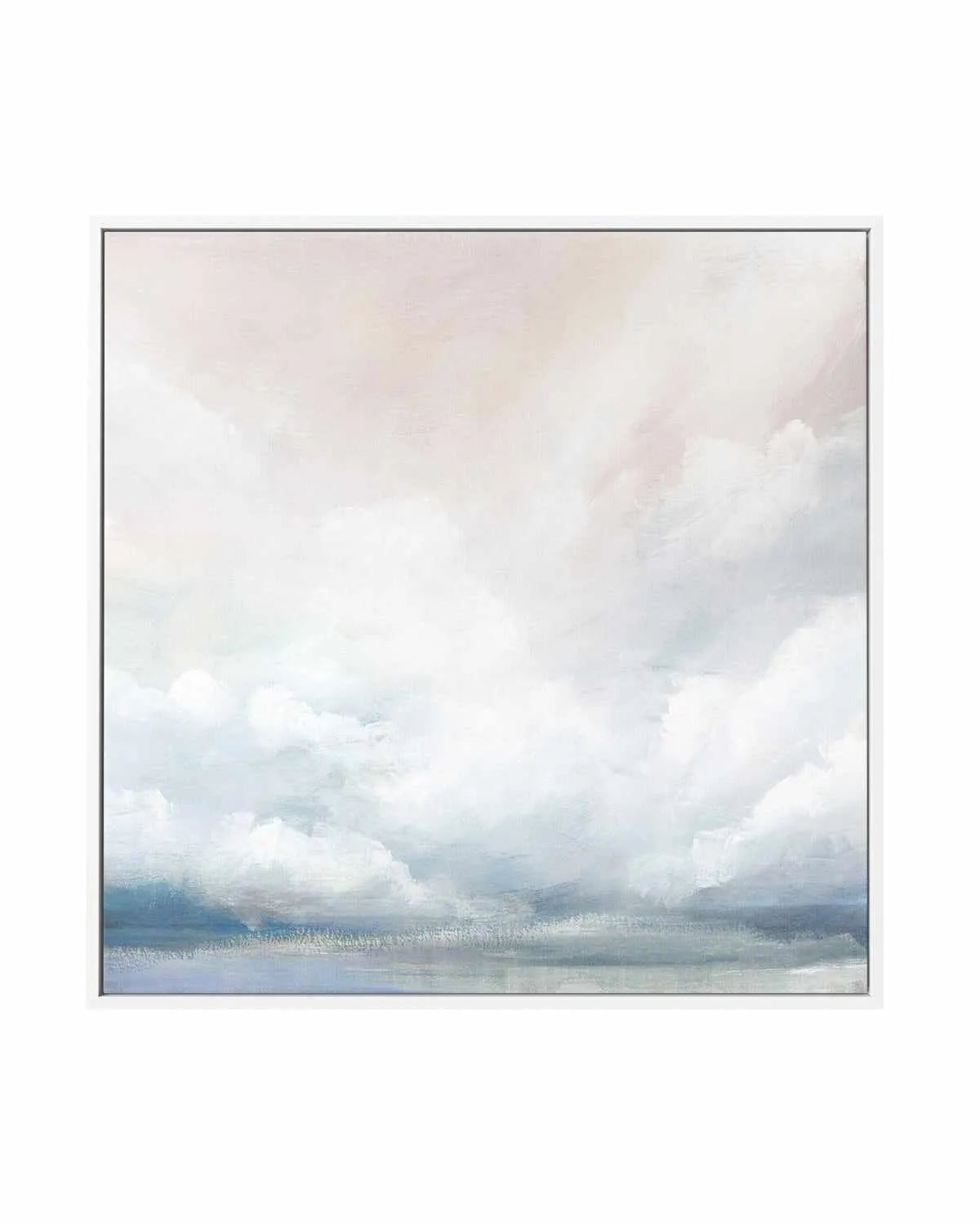Rolling Clouds | Framed Canvas Art Print from Olive et Oriel where you can shop wallpaper and artworks online