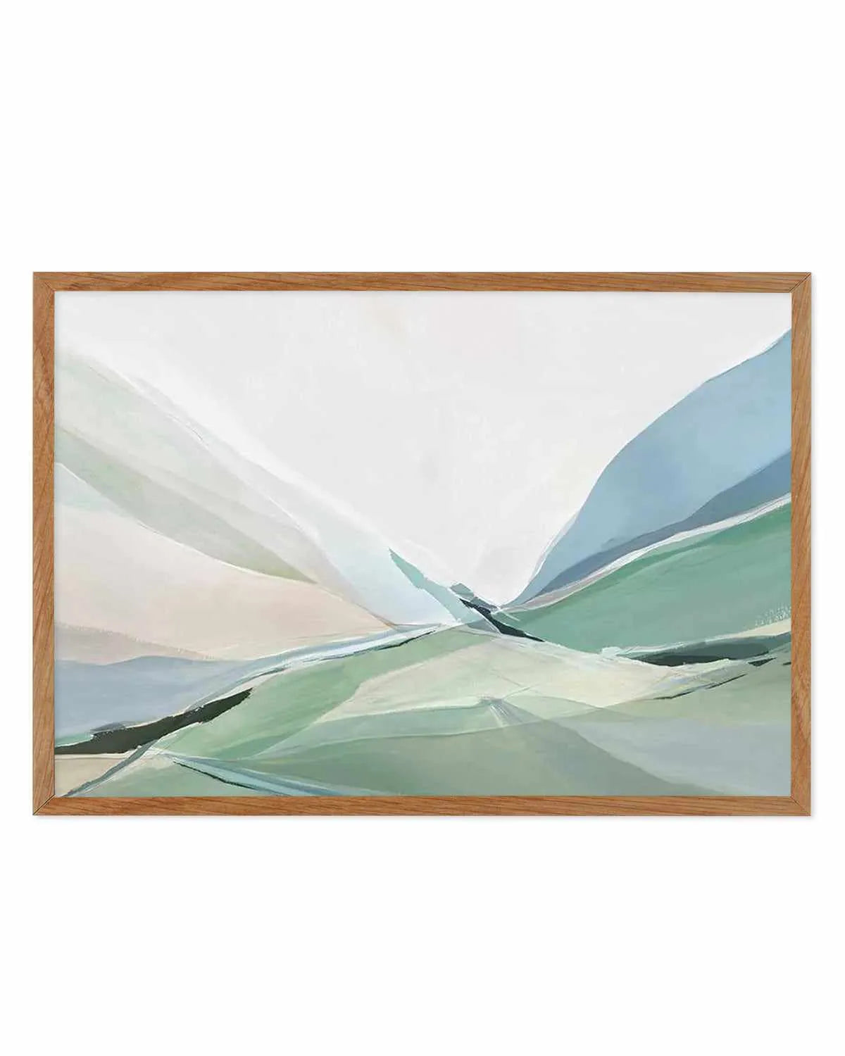 Rolling Green Art Print from Olive et Oriel where you can shop wallpaper and artworks online