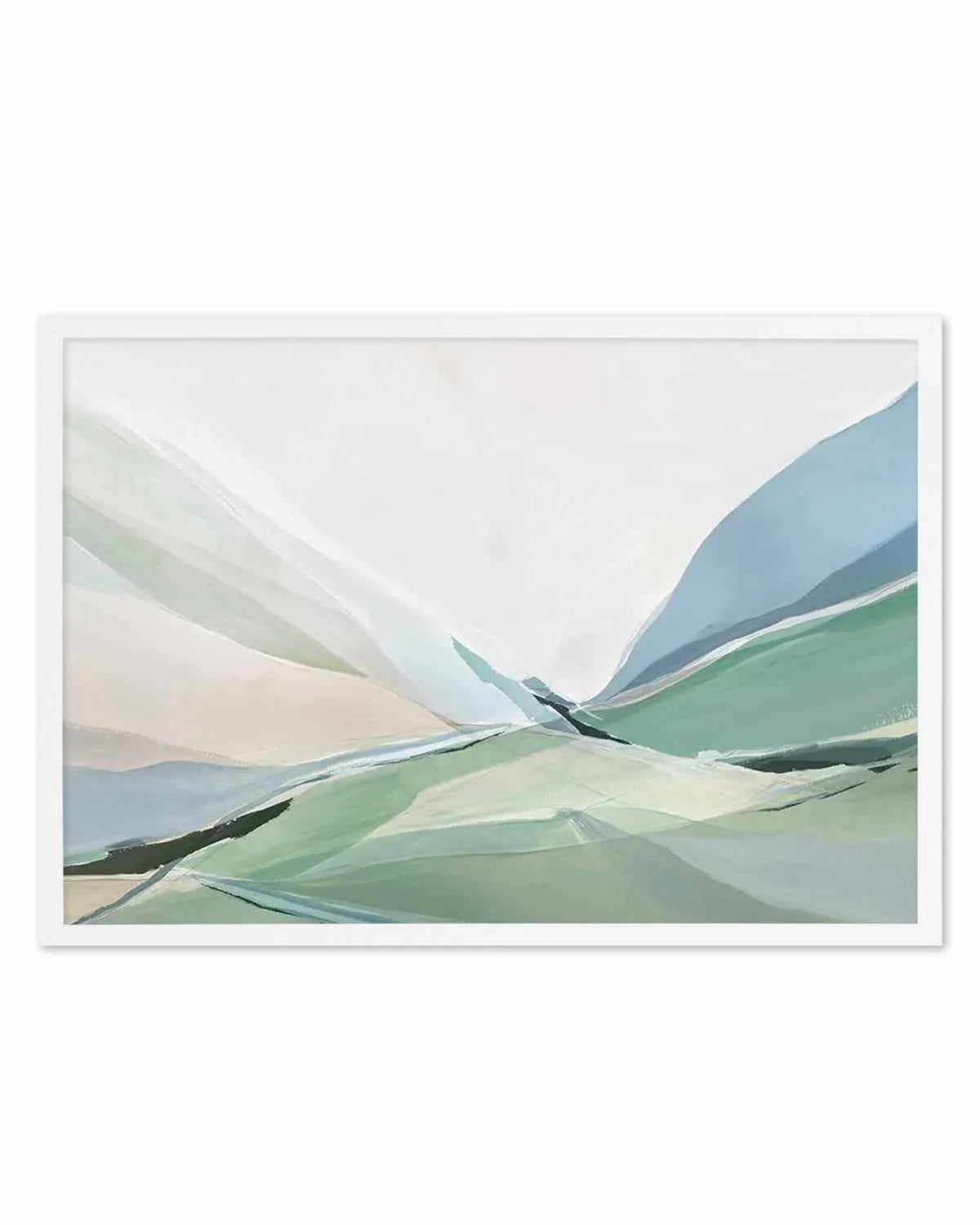 Rolling Green Art Print from Olive et Oriel where you can shop wallpaper and artworks online