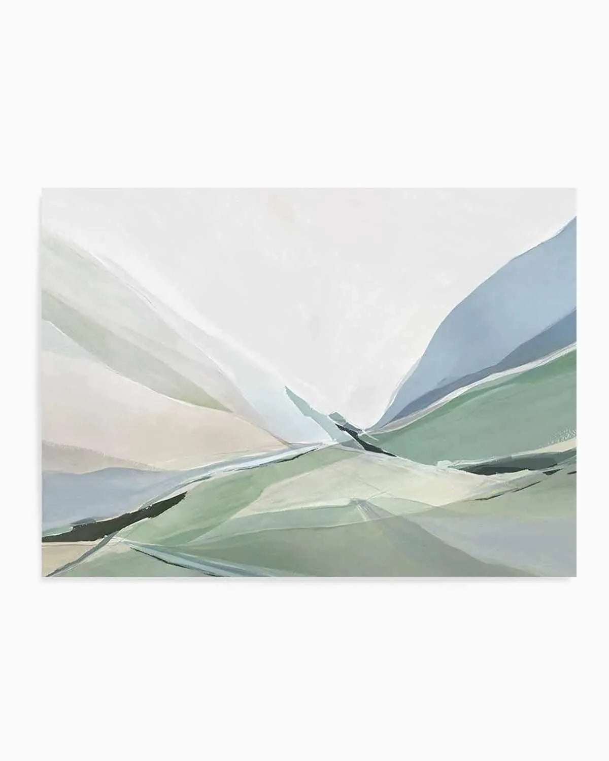 Rolling Green Art Print from Olive et Oriel where you can shop wallpaper and artworks online