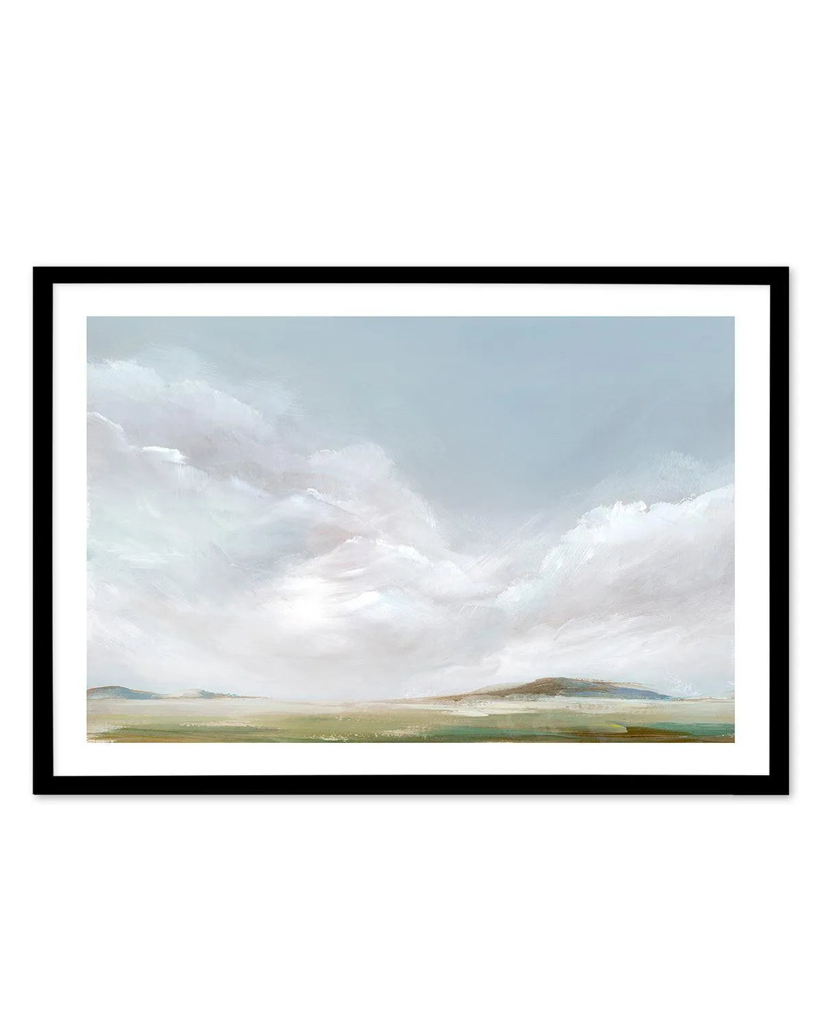 Rolling Pink Clouds Art Print from Olive et Oriel where you can shop wallpaper and artworks online
