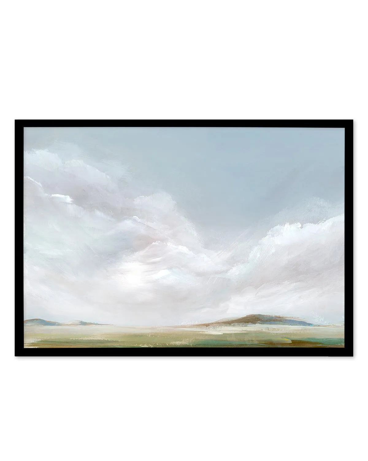 Rolling Pink Clouds Art Print from Olive et Oriel where you can shop wallpaper and artworks online