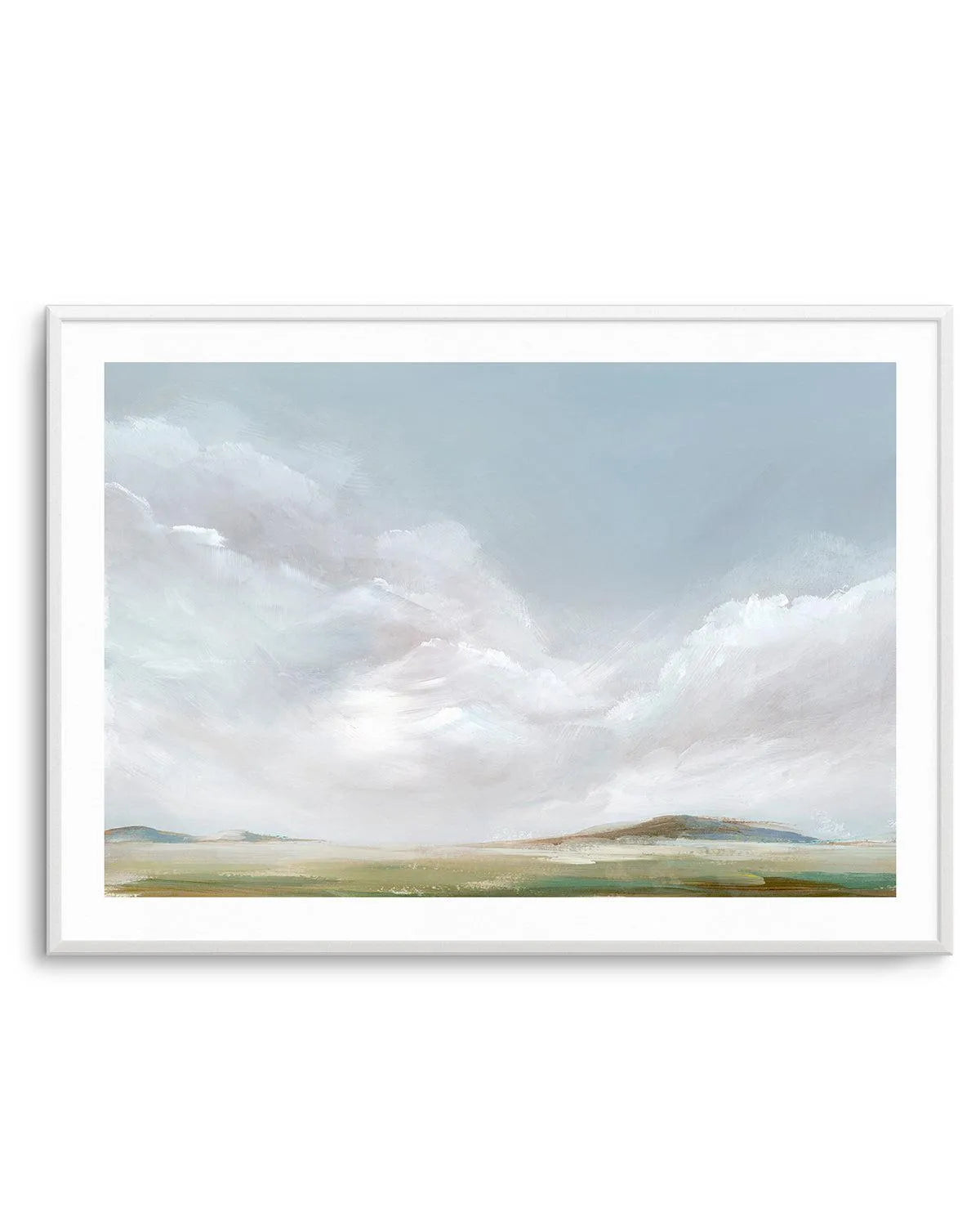 Rolling Pink Clouds Art Print from Olive et Oriel where you can shop wallpaper and artworks online