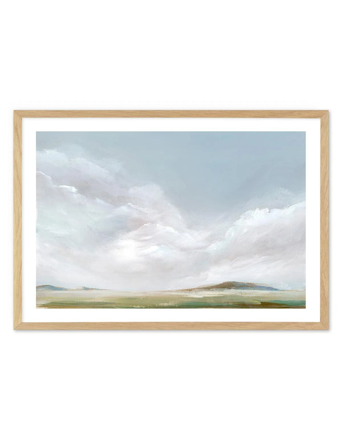 Rolling Pink Clouds Art Print from Olive et Oriel where you can shop wallpaper and artworks online