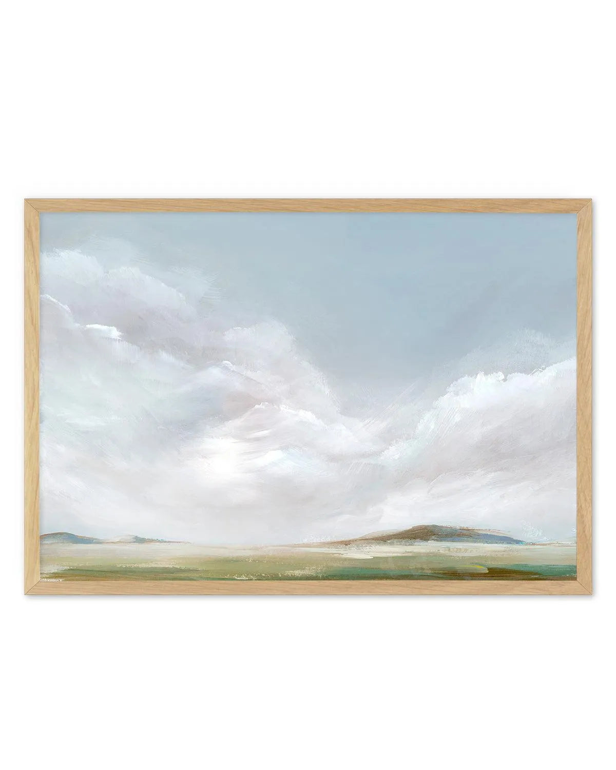 Rolling Pink Clouds Art Print from Olive et Oriel where you can shop wallpaper and artworks online