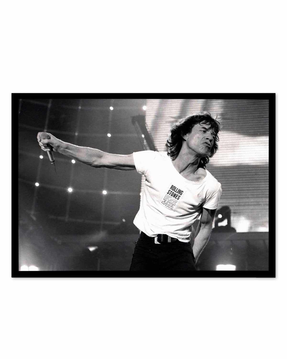 Rolling Stones I - Mick Jagger | Tony Mott Collection Art Print