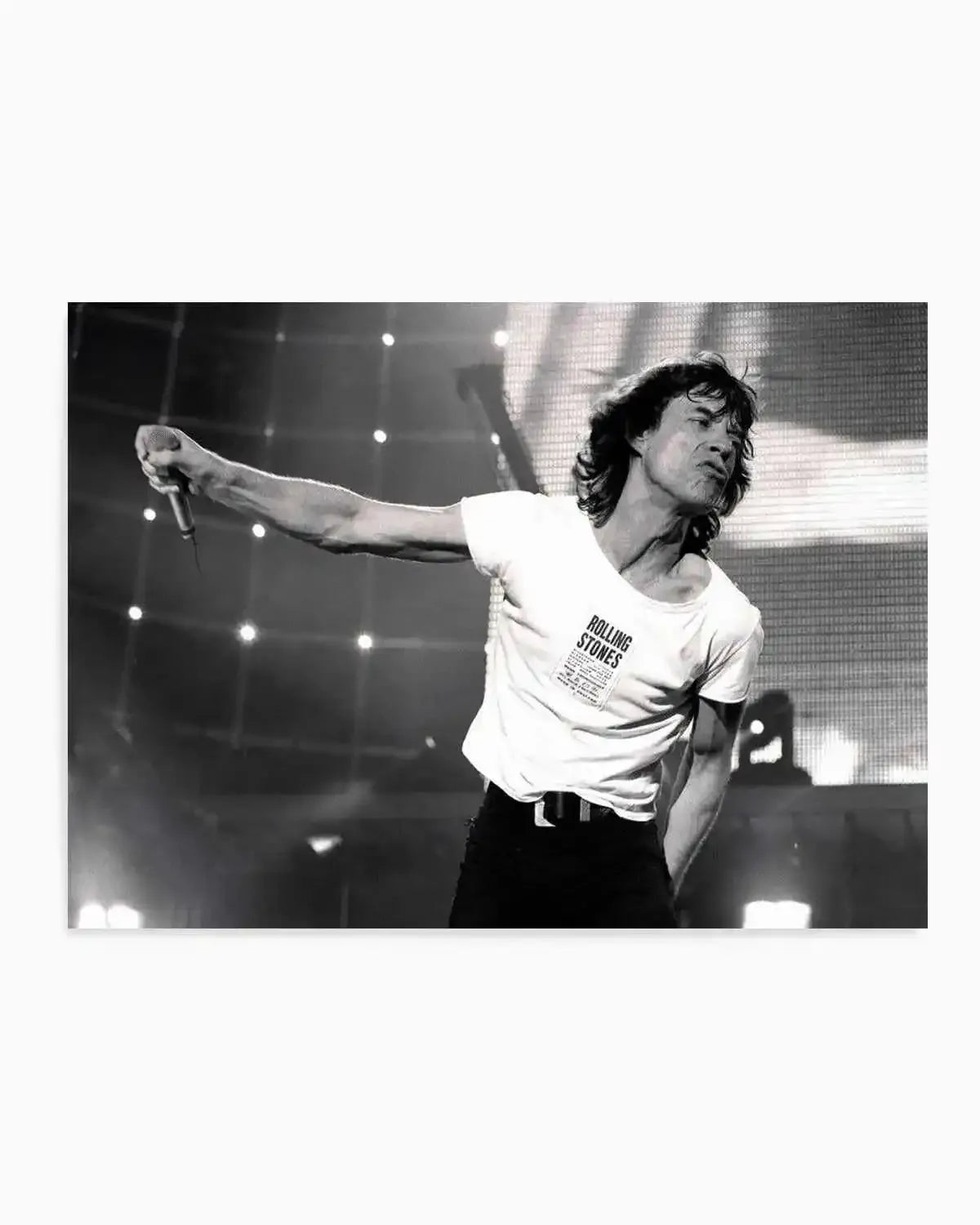 Rolling Stones I - Mick Jagger | Tony Mott Collection Art Print from Olive et Oriel where you can shop wallpaper and artworks online