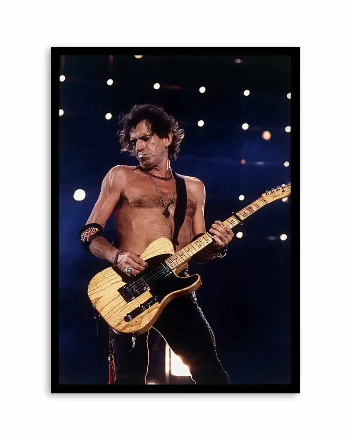 Rolling Stones II - Keith Richards | Tony Mott Collection Art Print from Olive et Oriel where you can shop wallpaper and artworks online