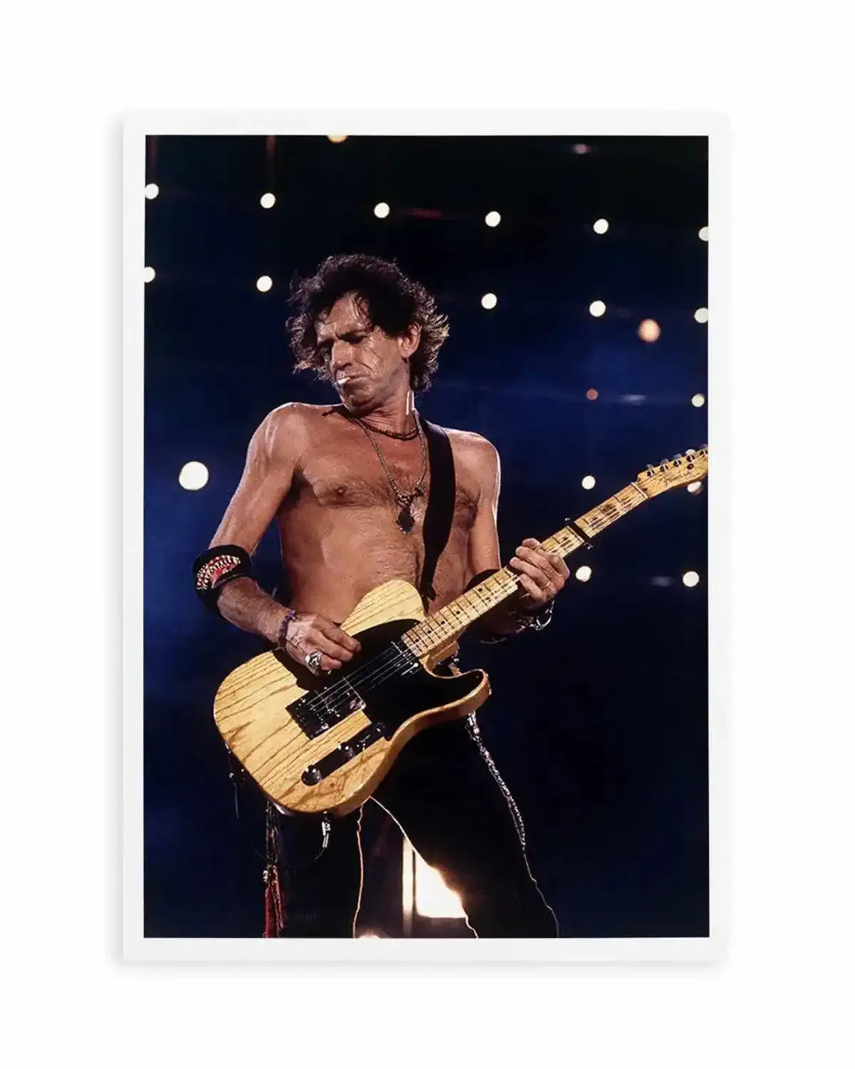 Rolling Stones II - Keith Richards | Tony Mott Collection Art Print from Olive et Oriel where you can shop wallpaper and artworks online