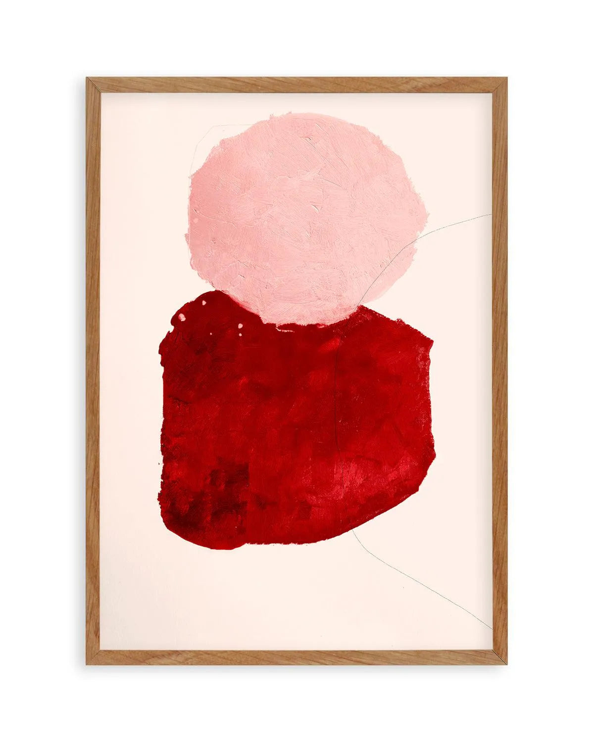 Romance by Leigh Viner Art Print-PRINT-Olive et Oriel-Leigh Viner-50x70 cm | 19.6" x 27.5"-Walnut-With White Border-Buy-Australian-Art-Prints-Online-with-Olive-et-Oriel-Your-Artwork-Specialists-Austrailia-Decorate-With-Coastal-Photo-Wall-Art-Prints-From-Our-Beach-House-Artwork-Collection-Fine-Poster-and-Framed-Artwork